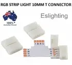 RGB T-CONNECTOR FOR 4 PIN MULTI COLOUR STRIP LIGHT 10MM 5050 RED GREEN BLUE