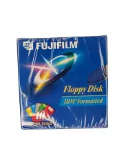 NEW Fujifilm Floppy Disk 3.5 PC IBM Formatted 2HD Diskettes High-Density 10-Pack