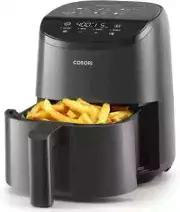 COSORI 2Qt Small Air Fryer 4-in-1. Perfect 4 Dorm Rooms, Singles, or Family of 2
