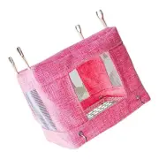 Bird Birdhouse Breathable Hammock Nest Stand for Parrots Conure Budgies Toy