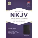 LARGE PRINT COMPACT REFERENCE BIBLE-NKJV
