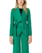 Sandro Ferrone F12345 Emerald Pant uit Model F12345EG Women Green Blazers