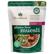 Organic Brookfarm Gluten Free Macadamia Muesli with Cranberry – Fresh, healthy organic delivery | Doorstep Organics