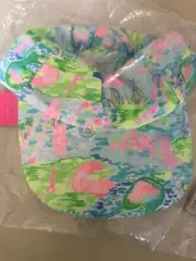 NWT Lilly Pulitzer Run Around Hat Honda Classic Toile