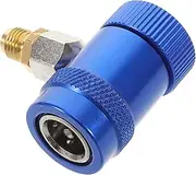 GLEAVI Quick Connect R1234yf Couplers For Air Conditioning Systems High And Low Pressure Fittings Efficient And Reliable For Car Ac Evacuation And Recharging