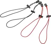 4pcs Bungee Straps for Backpack Elastic Travel Storage Fixing Ropes Tie Down Straps for Camping Hiking Picnic