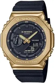 [Casio] G-Shock GM2100G-1A9 Analog Digital Black Strap Men's Watch, Black Dial, 49.3 × 44.4 × 11.8 mm