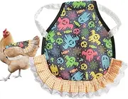 Chicken Aprons for Chickens, Chicken Saddle for Chickens, Portable Elastic Vest for Chicken Saddle - Real Chicken Clothing, Chicken Back Protection, Chicken Accessories for Small Chickens, Single