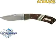 SCHRADE OLD TIMER MOUNTAIN BEAVER SMALL FOLDING POCKET KNIFE LEATHER POUCH 28OT