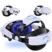 Adjustable Head Strap for Meta Quest 2/3 Gaming Console for VR Headset Accessori