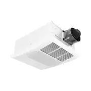 Delta Exhaust Bathroom Fan 80 CFM Ceiling LED Light Heater Vent Quiet Vent LED