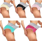 [Generic] Womens Skimpy Lingerie Solid Bikini Women Patchwork Underpants Underwear Panties Briefs Color Knickers and Lingerie Robe for Women