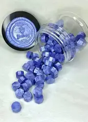 100 Count Stormy Metallic Purple Sealing Wax Beads