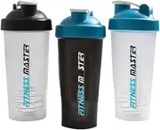 10X GYM Protein Supplement Drink Blender Mixer Shaker Shake Ball Bottle 700ml