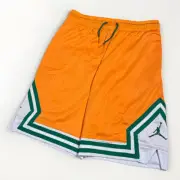 New Kids Boys Nike Jordan Air Diamond Shorts Orange Peel MSRP$40 - XL (13-15yrs)