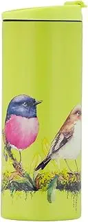 [Maxwell & Williams] Katherine Castle Bird Talk Double Wall Insulated Cup 350ML Pink Robins