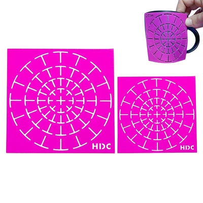 4 PCS Mandala Stencils Mandala Dot Painting Stencils Templates for Rocks Wood