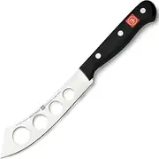 [Wüsthof] Gourmet 5 Inch Cheese Knife | 5" German Open Surface Cheese Knife | Precise Laser Cut High Carbon Stainless Steel Cheese Knife – Model 3108-7