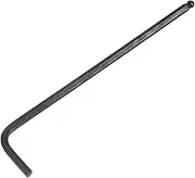 uxcell 3mm Ball End Hex Key Wrench, L Shaped Long Arm CR-V Repairing Tool, Black
