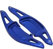 Car Steering Wheel Shift Paddles for M&azda 3 CX30 CX-30 2020 2021 Car Steering Wheel Shift Aluminum Alloy Add-On Steering Wheel DSG Paddle Shifters Extension HTEOPOEKFR(Blue)