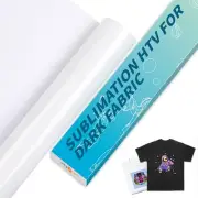 HTVRONT Sublimation HTV for Dark/Light Fabric - Matte Vinyl 12" X 25 FEET