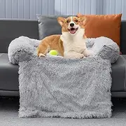 Mora Pets Sofa Protection Dog Blanket Sofa Dog Bed Couch Plush Sofa Protector for Dogs Waterproof & Non-Slip Dog Cushion for Small and Medium Dogs L 78 x W 94 x H 12 cm