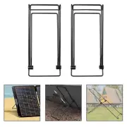 2 Pieces Solar Panel Fixed Brackets Utility Sturdy Multipurpose Accessories