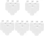 Toddmomy Reusable Plastic Bead Subage Bottles Transparent Test Tube Storage Containers for Beads Parts Needles Coins and Buttons and Portable Design