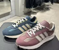 在飛比找Yahoo!奇摩拍賣優惠-ADIDAS BW ARMY 粉紫灰 女同款輕便透氣慢跑鞋 