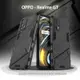 【嚴選外框】 OPPO Realme GT 朋克 鎧甲 磁吸 支架 手機殼 精孔 硬殼 盔甲 防摔 保護殼