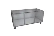 Fagor Open Front Stainless Steel Stand to Suit 1200mm Wide Cooktops - MB-715