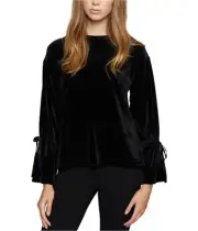 Sanctuary Clothing Womens Velet Pullover Blouse