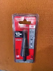 Milwaukee 7/8 in. - 1-1/8 in. #9 Cobalt Step Drill Bit (48-89-9289)