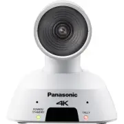 Panasonic AW-UE4WG Compact 4K PTZ Camera with IP Streaming, White