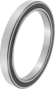 X AUTOHAUX 6834VV Deep Groove Ball Bearings 170x215x22mm P4 Double Rubber Seal Lubricated Bearings 1 Pcs Car Scooter Skateboard Wheel Universal Silver Tone,Black