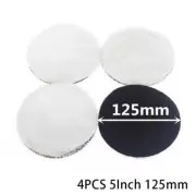 Wool Polishing Pads Auto Vehicle 5inch 125mm Waxing Wool Polisher For Rotary
