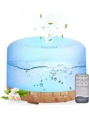 Essential Oil Aroma Diffuser Aromatherapy 7 LED Ultrasonic Humidifier Air Mist