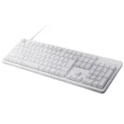 Elecom TK-MC50UKTWH Mechanical Keyboard Wired Full Size N Key Rollover 50