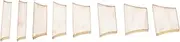 CIMAXIC Electric Guitar Essentials 9pc Guitar Accessory Kit Fretboard Parts and Trapezoid Inlay Shells