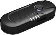 TEHAUX Wireless Audio Receiver Adapter for Car System USB Fm Stereo with Call Answer Function Compatible with Smartphones Black