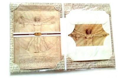 Leonardo da Vinci's Vitruvian Man Stationary from Italy