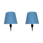 Wireless Bottle Lamp RGB Rechargeable Touch Lamp for Restaurant & Bar (Blue)