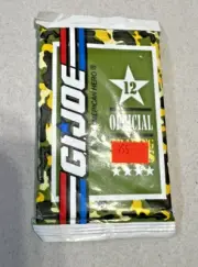 G.I. Joe 1991 Hasbro 12 Trading Cards | Unopened Pack | Mint Condition