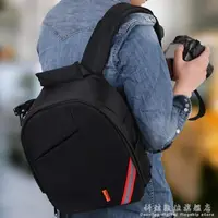 在飛比找樂天市場購物網優惠-新款相機包簡約男女士小型雙肩攝影包專業單反相機包背包輕便防水