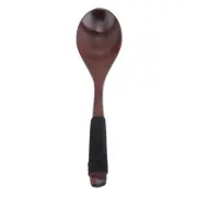 Yesjoy Wooden Tangled Flat Handle Spoon Tableware
