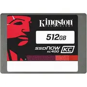 Kingston SKC400S3B7A/512G SSDNow KC400 512 GB Solid State Drive - SATA/600 - 2.5" Drive - Internal