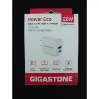 在飛比找蝦皮購物優惠-Gigastone_PD-6202W 雙孔急速快充20W充電