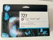 Brand New Sealed HP 727 130-ml Photo Black DesignJet Ink B3P23A Sept 2026