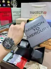 NEW Swatch x Omega Moon swatch Mission To Mercury Watch - with Box 09