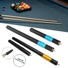 2PCS Pool Cue Extender Telescopic Snooker Pool Cue Extension Rod Billiards Cue